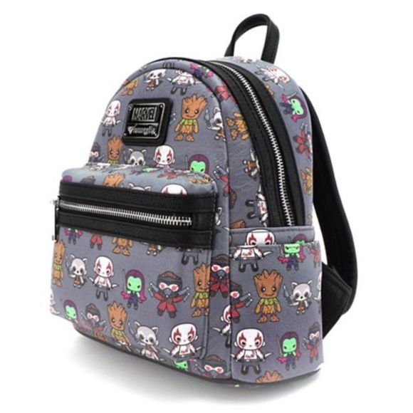 Loungefly Handbags - Loungefly x Marvel Guardians of the Galaxy Kawaii Print Mini Backpack